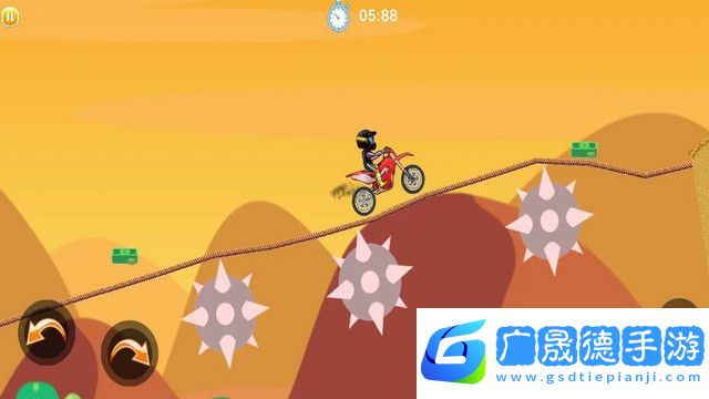 摩托车骑手赛车