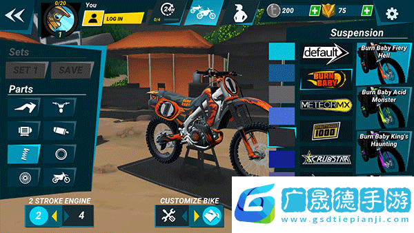 疯狂特技摩托车3新版
