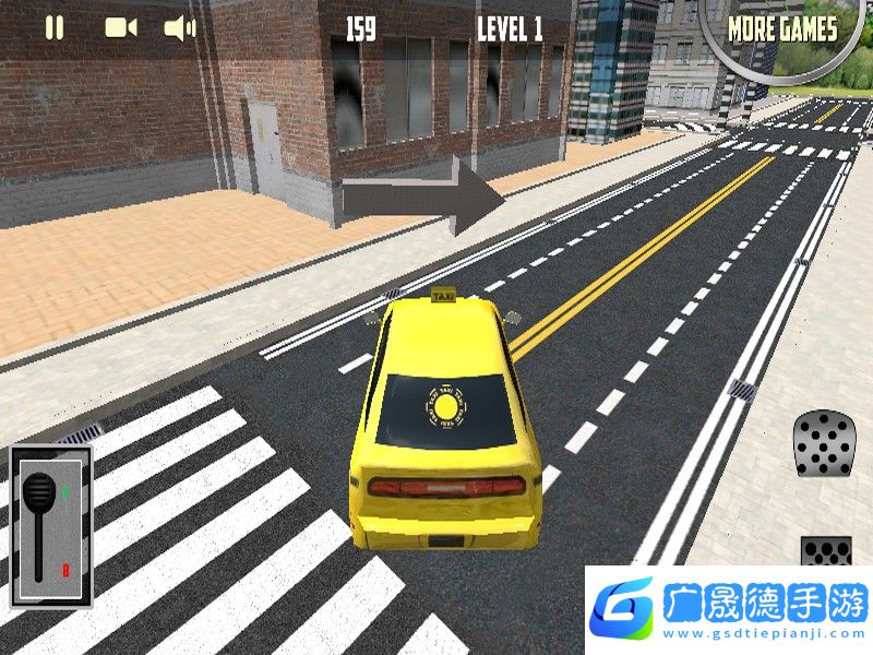 出租车停车3d游戏