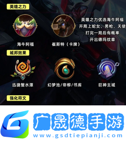 金铲铲之战s9.5德玛裁决铁男怎么玩